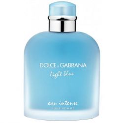 Туалетная вода Dolce and Gabbana Light Blue Eau Intense Pour Homme, 100 ml (ЛЮКС)
