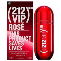 Парфюмерная вода Carolina Herrera 212 VIP Rose Red, 80 ml (ЛЮКС)