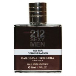 Тестер Carolina Herrera 212 sexy men, 50 ml
