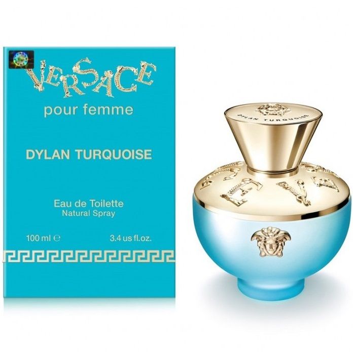 Туалетная вода Versace Dylan Turquoise Pour Femme, 100 ml (ЛЮКС)