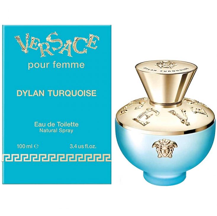 Туалетная вода Versace Dylan Turquoise Pour Femme, 100 ml