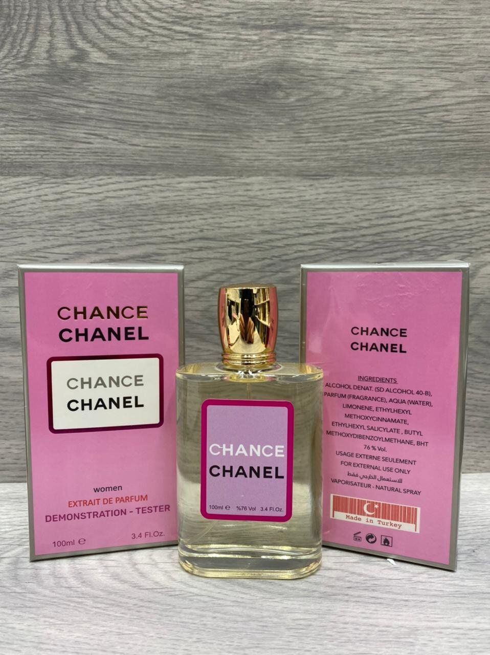 Тестер Chanel Chance Extrait de Parfum, 100 ml